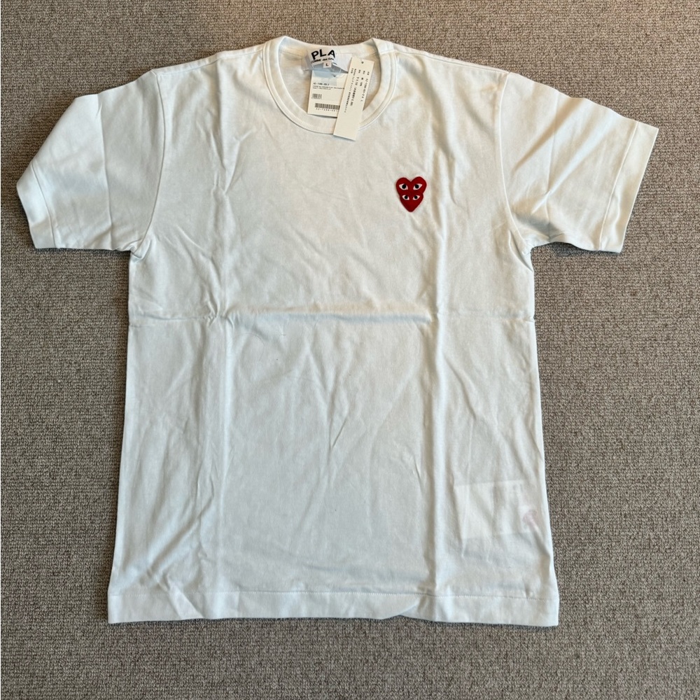 ‼️SOLD‼️Red Double Heart NWT Comme des Garçons Play